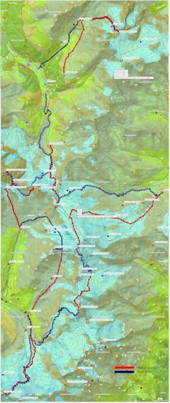 Mapa calej skitury -wszystkie etapy